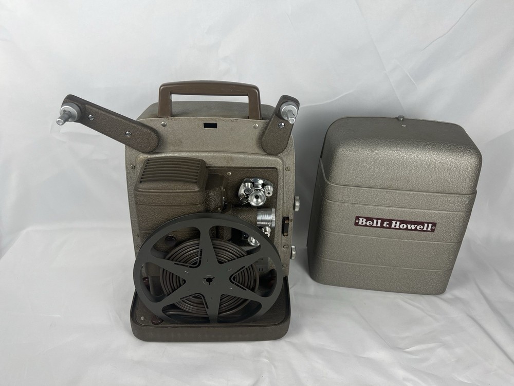 Vintage Bell & Howell 253-AX Projector Powers On Light & Motor Work