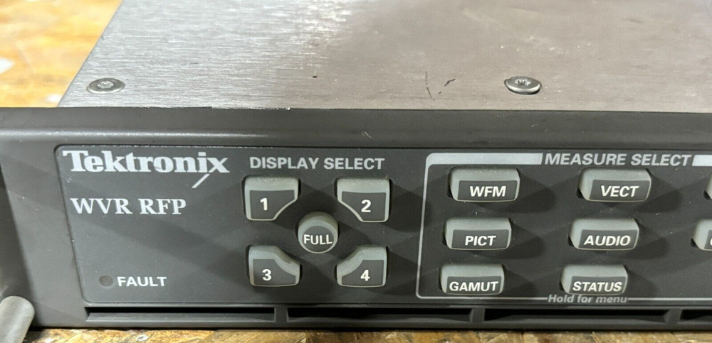 Tektronix WVR RFP Remote Front Panel For WVR6100 / WVR7100