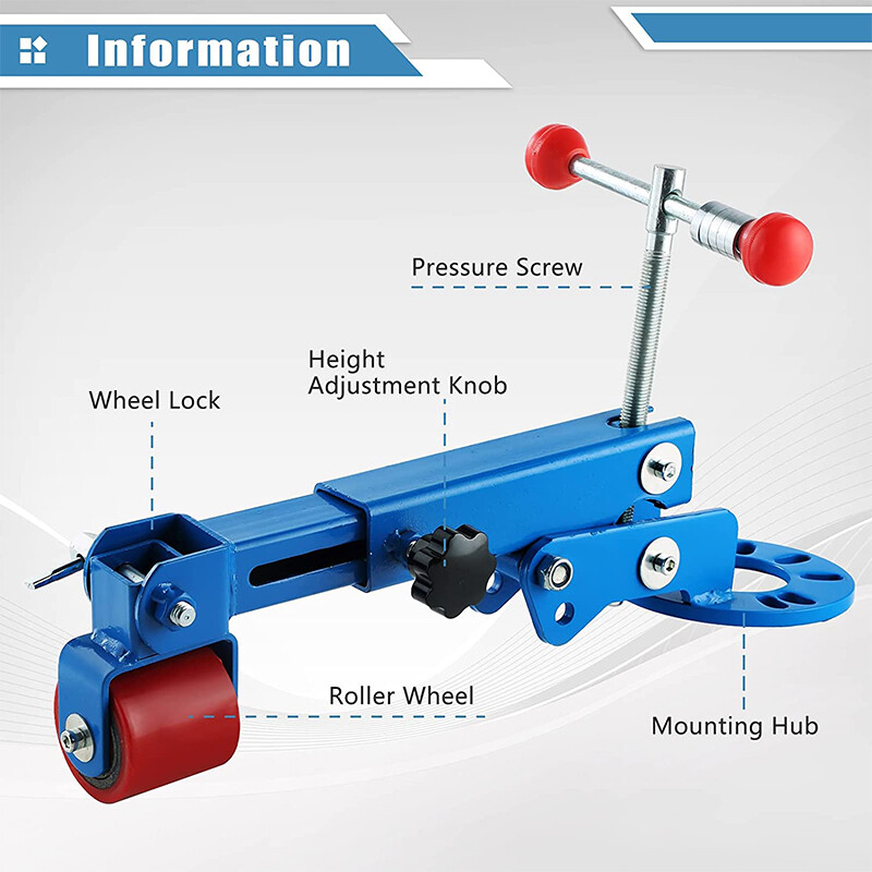 Fender Roller Tool Lip Rolling Reforming Extending for Automobile Maintenance