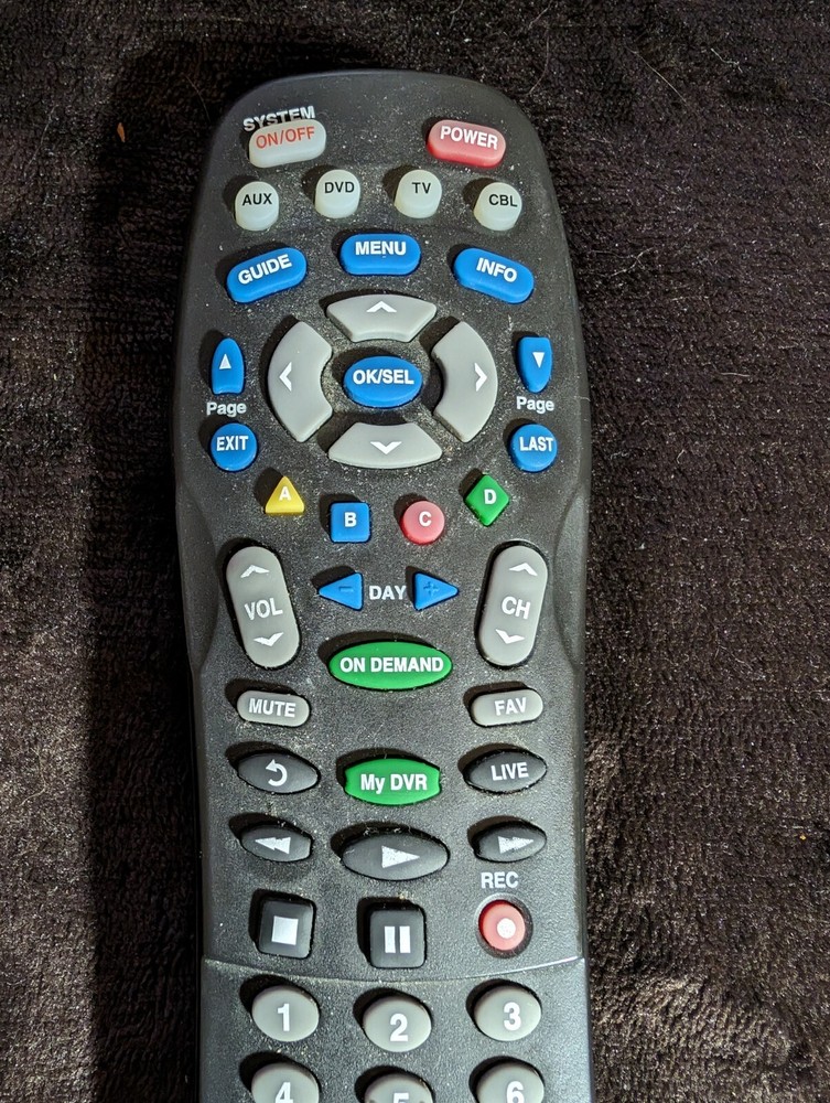 Universal 4-Function Remote Control UR4U-MDVR2B Digital HD DVR