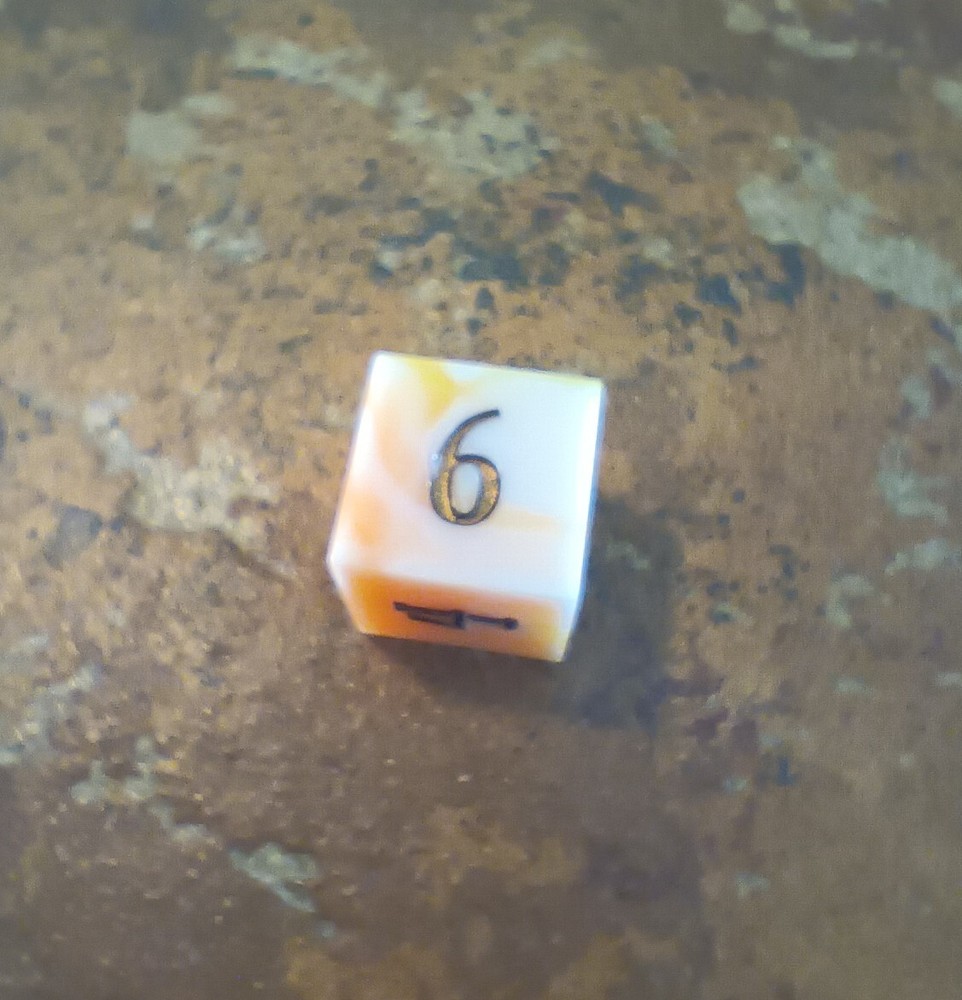 Sharp Edge 9pc Dice Set Candy Corn INTERSTELLAR DICE D2 D4 D6 D8 D10 D% D12 2D20