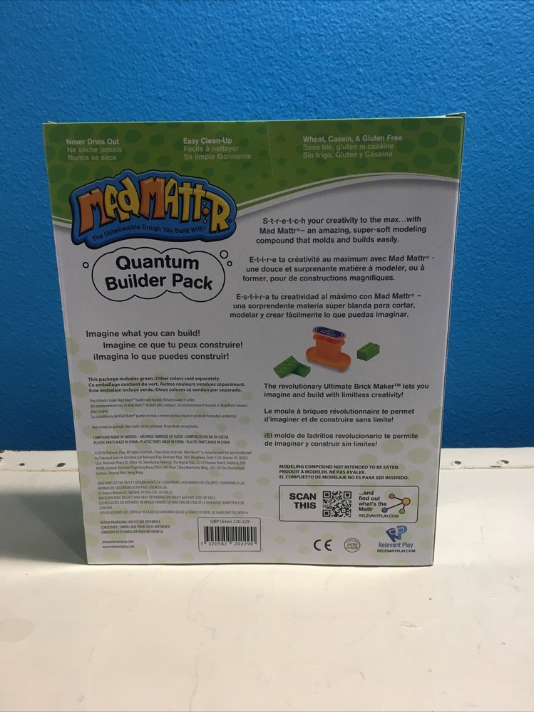 Mad Mattr - Quantum Builder Pack - Ultimate Brick Maker 10 Oz