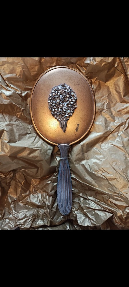 Vintage Antique Hand Mirror