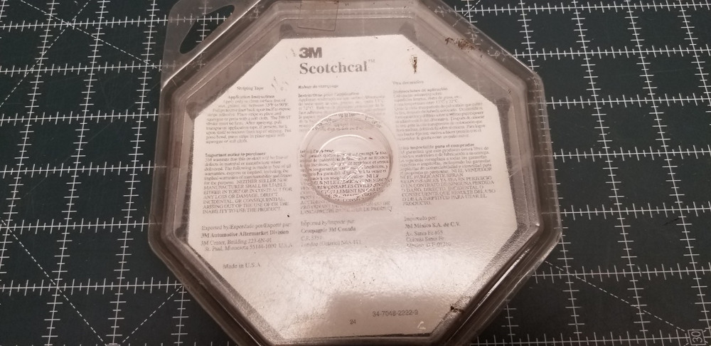 3M Scotchcal Striping Tape 72704 Red