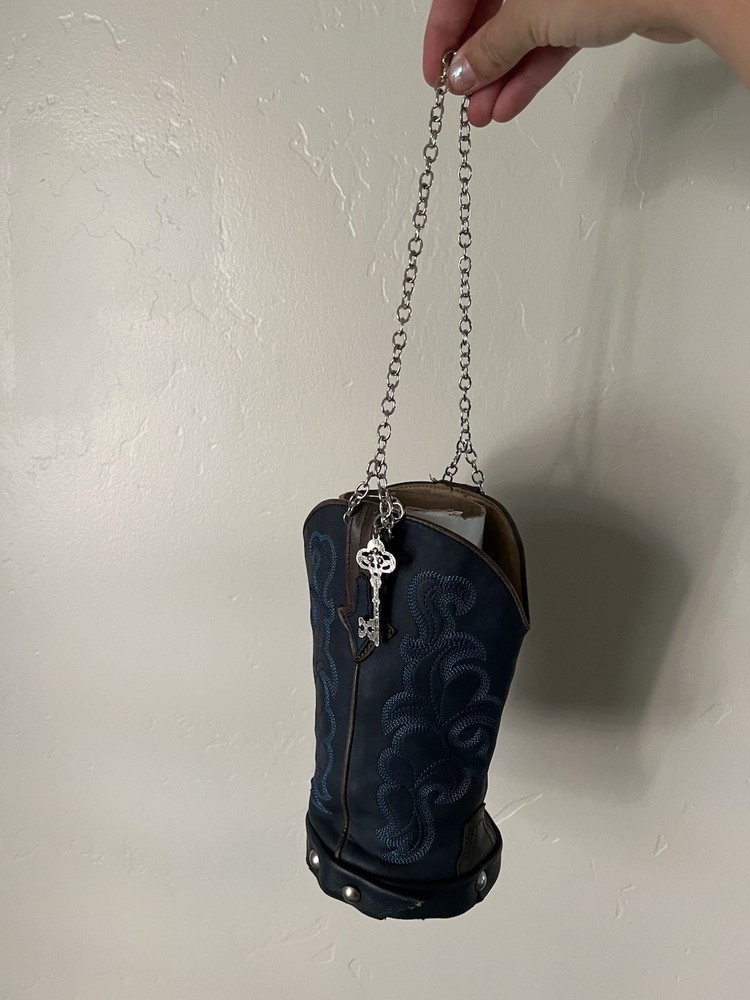 Western Boot Wine Bottle Bag