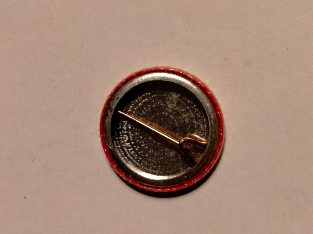 David Bowie music pop group vintage SMALL BUTTON 15
