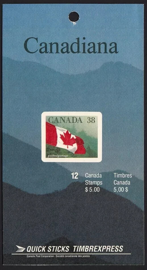 Canada - Complete Booklet - BK110b - Hilltop at Left