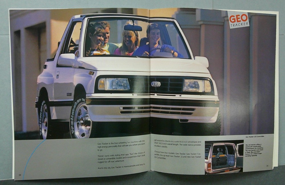 1990 Geo Sales Catalog