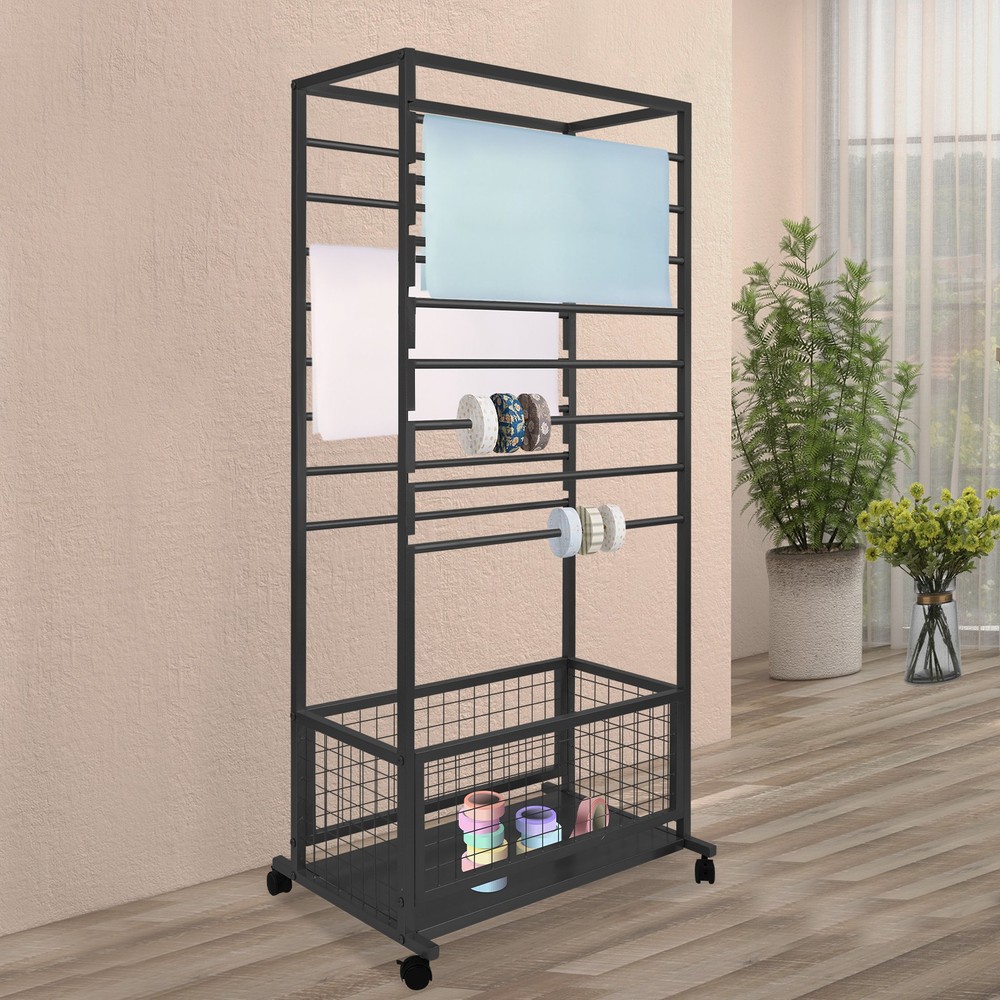 16-Layer Ribbon Display Rack Organizer Rack Storage Shelf Multi-Tier Organizer