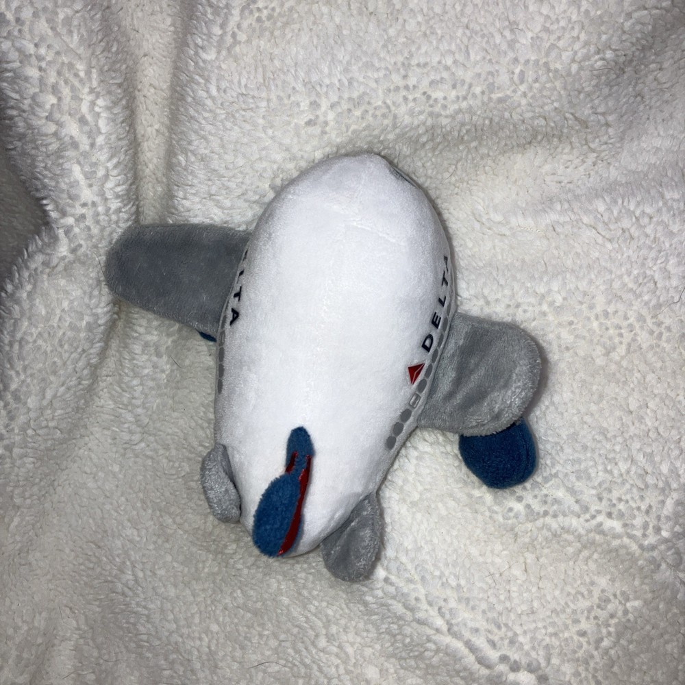 Delta Airlines Mini Plush Airplane 5"