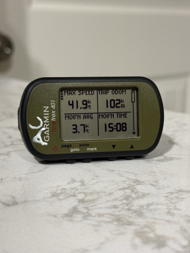 Garmin Foretrex 401 Wrist-Mounted GPS Tested Working