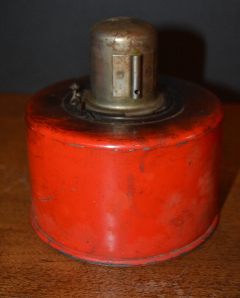 ANTHES FORCE OILER CO. KEROSENE Road Flares Orig. Storage Case EMPTY