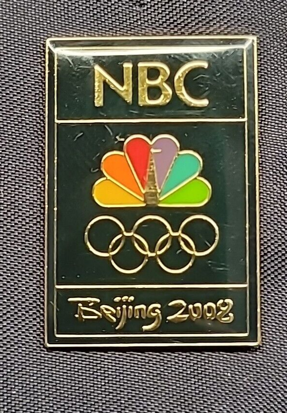 2008 BEIJING NBC MEDIA OLYMPIC PIN