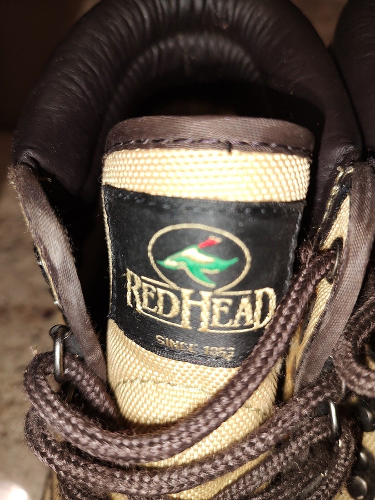 Red Head Mens Brown Felt Bottom Wading Boots Size 9