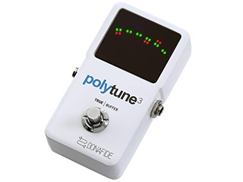 TC Electronic POLYTUNE 3 Ultra-Compact Polyphonic Tuner with Multiple Tuning