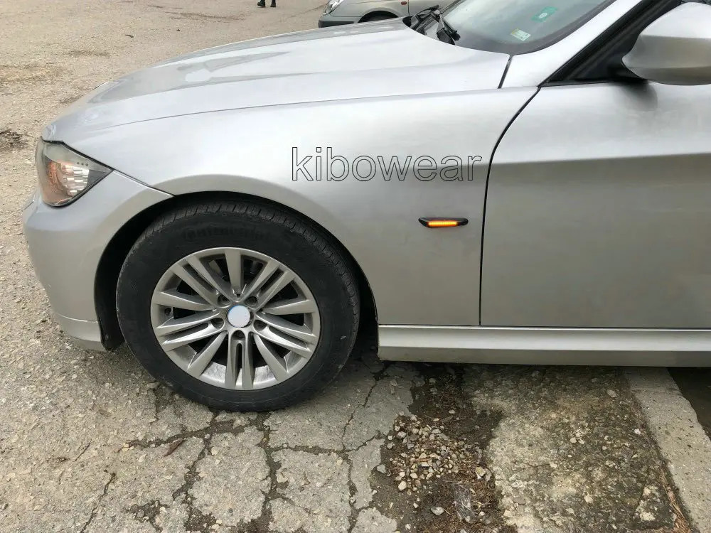 Dynamic LED Fender Side Light For BMW E60 E61 E90 E91 E87 E81 E84 E88 E92