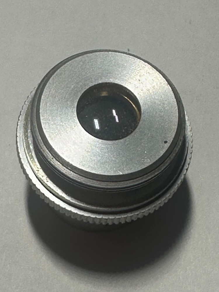 American Optical / Spence 4X N.A. 0.1 Microscope Objective, Used