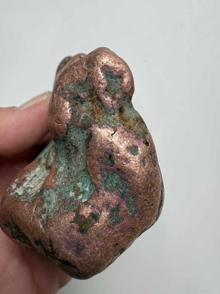 Pure Solid Native Michigan Float Copper Mineral Display Specimen Upper Peninsula