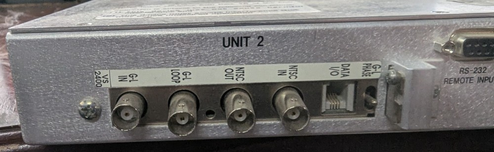 DPS MicroSync ES-2200S Dual Frame Synchronizer Genlock Processor Rackmount