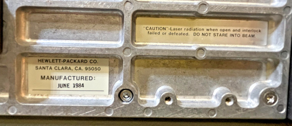 HP 5501A Laser Head Transducer