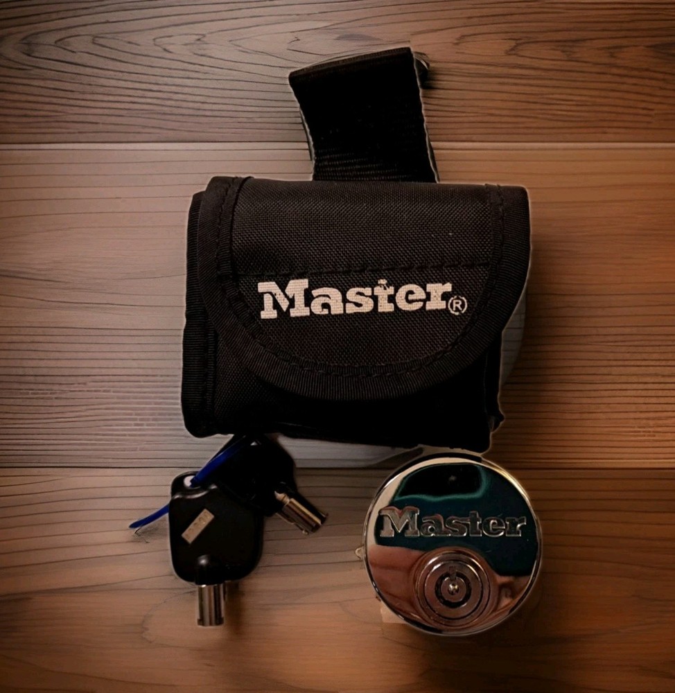 Nwp Master Lock Motorcycle Disc Brake Lock 8305DPS 1225-er-Cb38