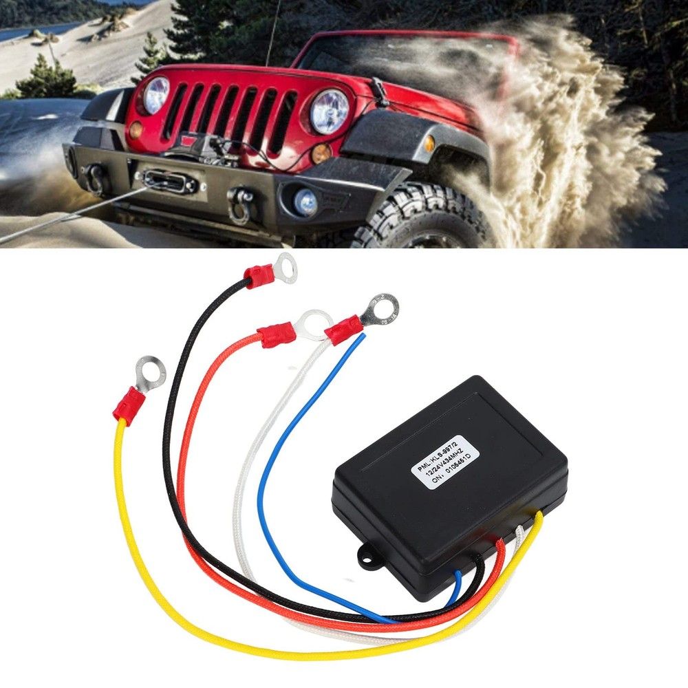 Wireless Winch Remote Control Kit, Wireless Winch Controller Universal for