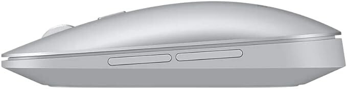 Samsung EJM3400DSEGUS Slim Bluetooth Mouse - Silver, Ergonomic 1000 DPI 5 Button