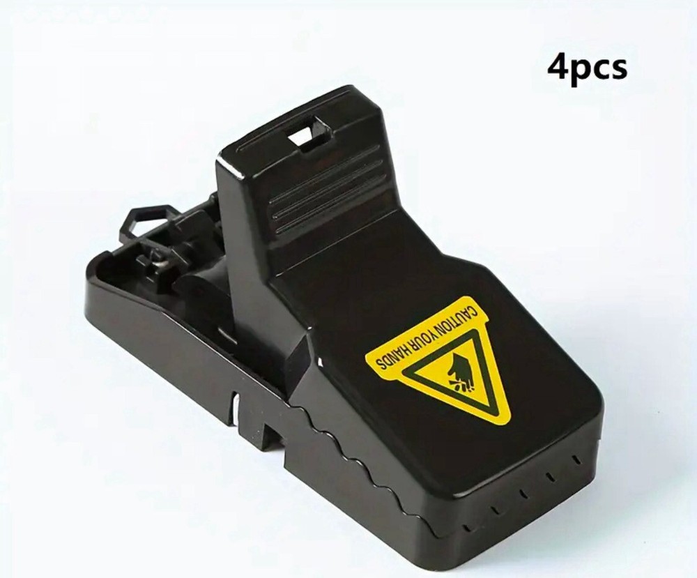 4 Pcs Quick Effective Safe Mouse Traps, Indoor Mice Catcher