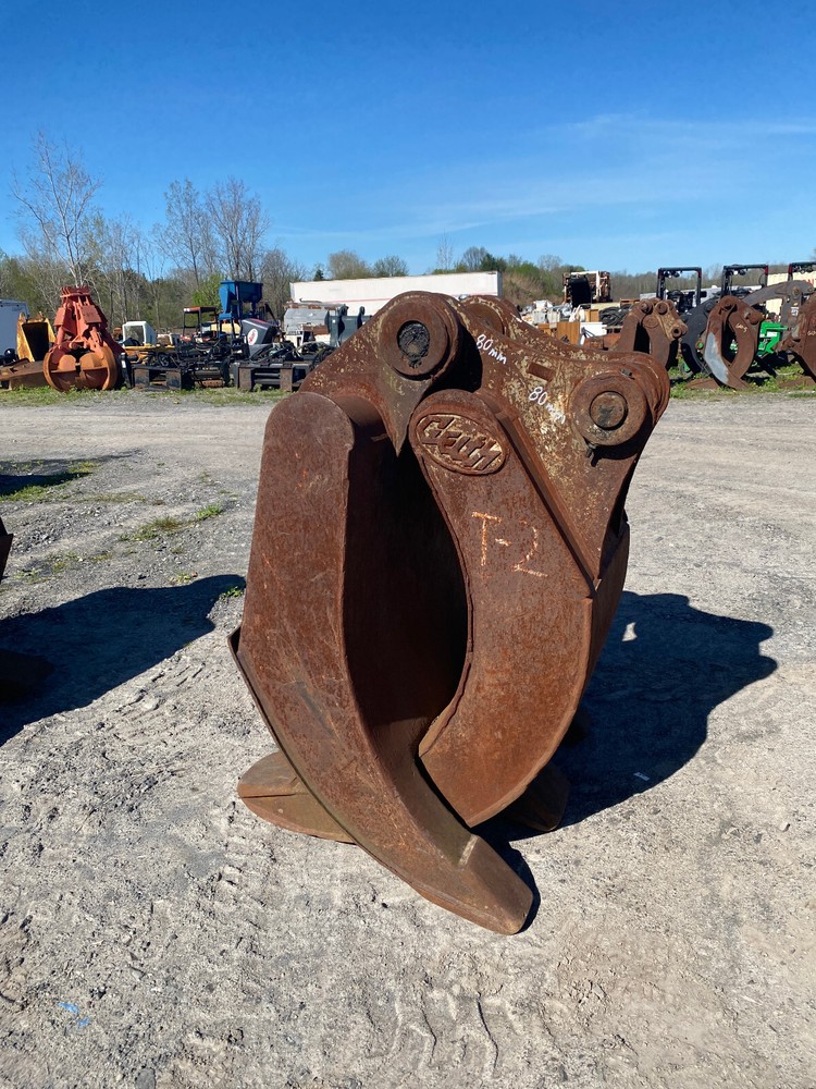 Geith 2 over 3 Excavator Grapple Attachment, 80mm Pins