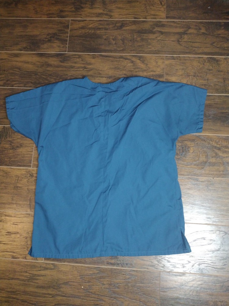 Cherokee Authentic Work Wear Scrubs Set Women’s Size Medium & Small Blue