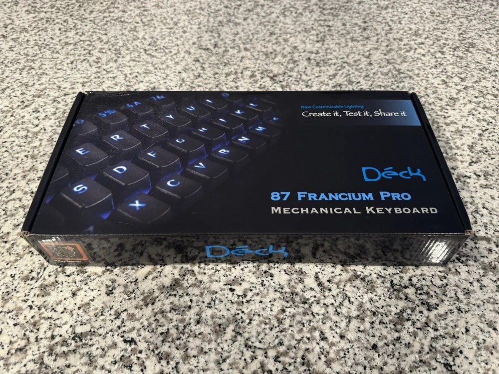 Deck 87 Francium Pro Mechanical Gaming Keyboard - Cherry Brown Keys
