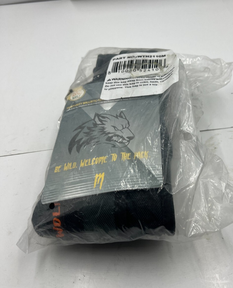 Wolf WTH2110M Ballistic Padded Tool Work Belt Medium Nylon Heavy Duty