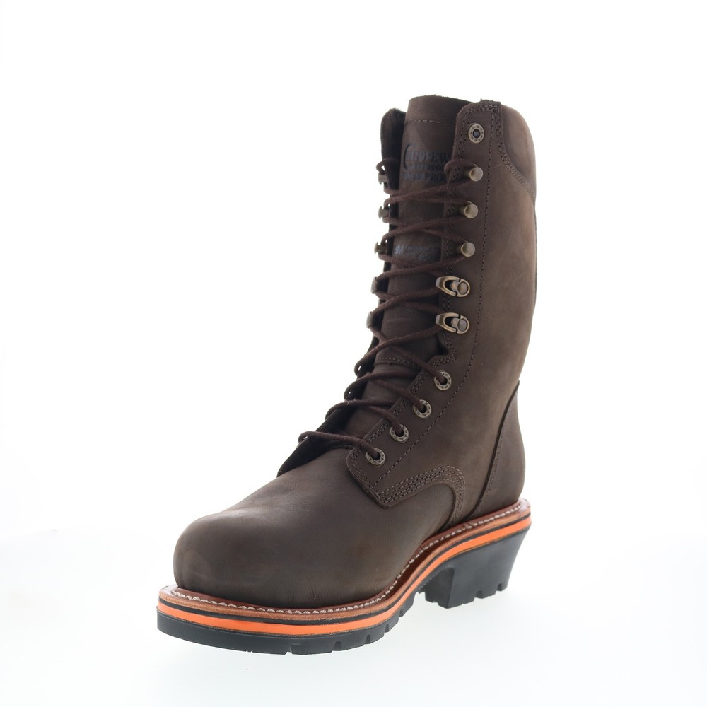 Chippewa Thunderstruck WP Composite Toe Mens Brown Wide Work & Safety Boots