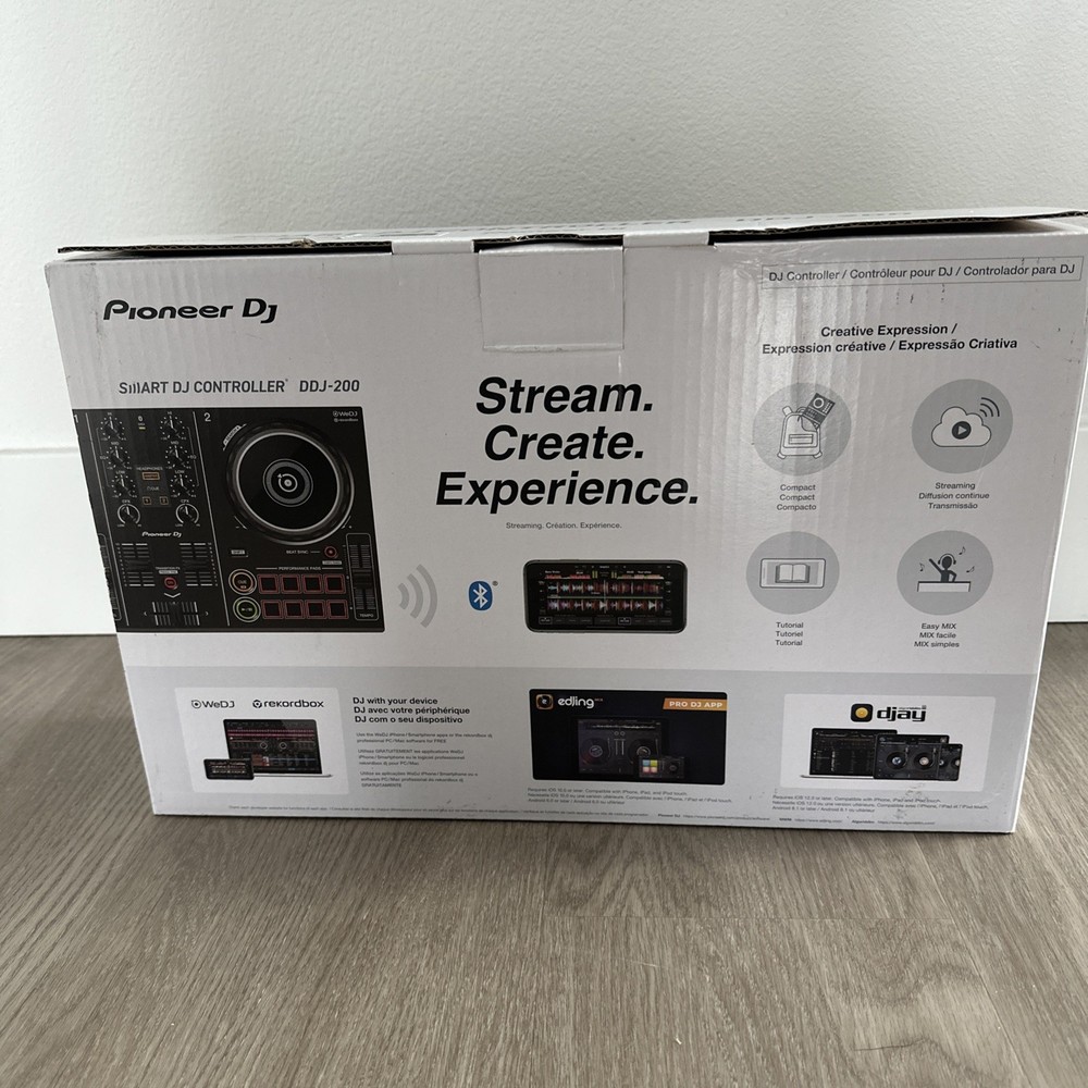 Pioneer DDJ-200 Smart DJ Controller (New In Box Never Opened)