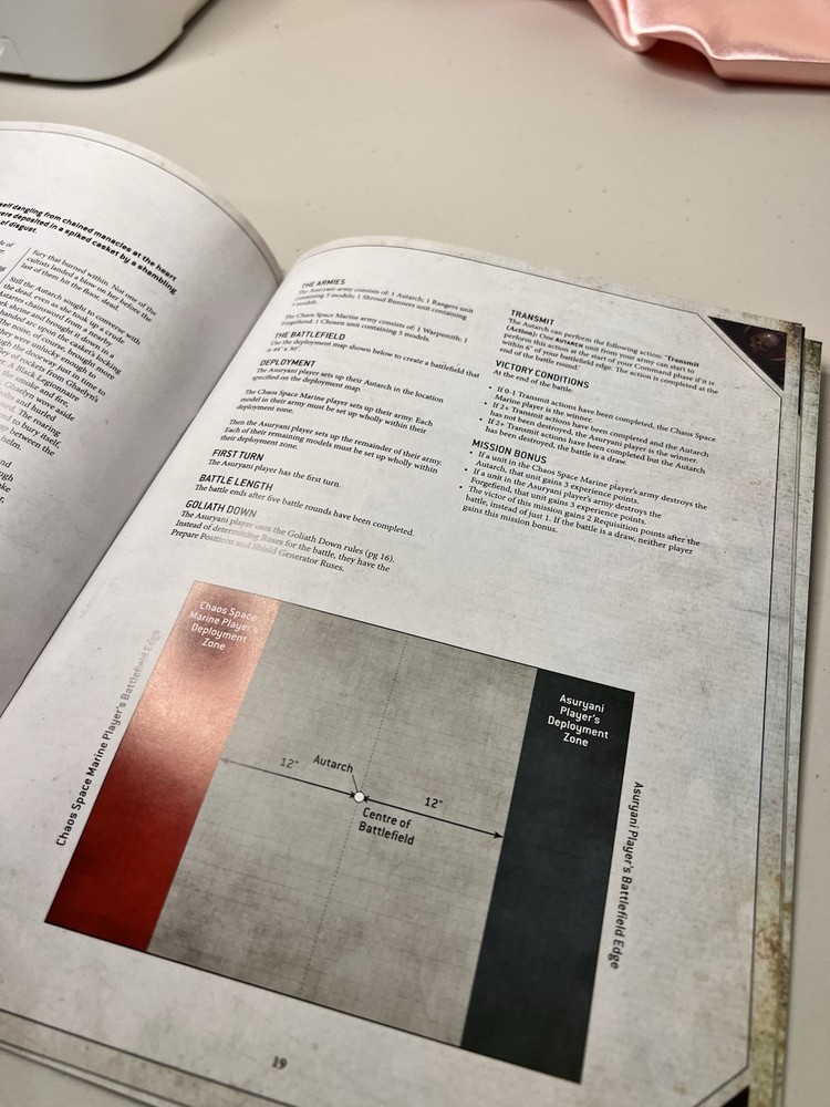 Warhammer 40k Eldritch Omens Booklet