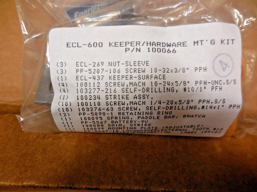 DETEX ECL-600 Relatching Fire Rated Panic Device (Exit Control Hardware)