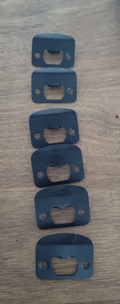 Door Strike Plate Set Of 6