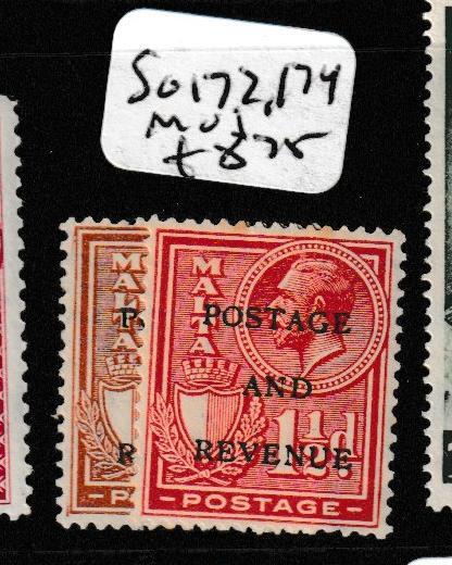 Malta SG 172, 174 MOG (9ghj)