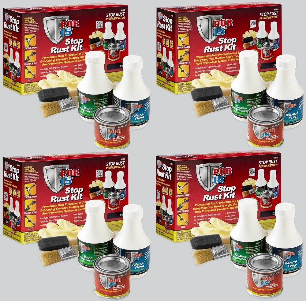 POR 15 40909 Rust Protector Control Arm, stop rust kit.(Pack of 4)