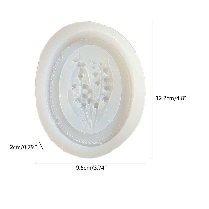 Beautiful Flower Shape Design Crafting Silicone Mold Flexible Dropping Mold