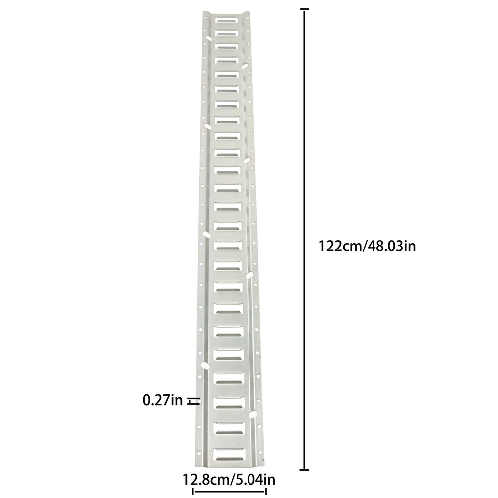 Labwork E Track Tie Down Rail Kit 4' (6 Pack) for Garages Vans Trailers ATV