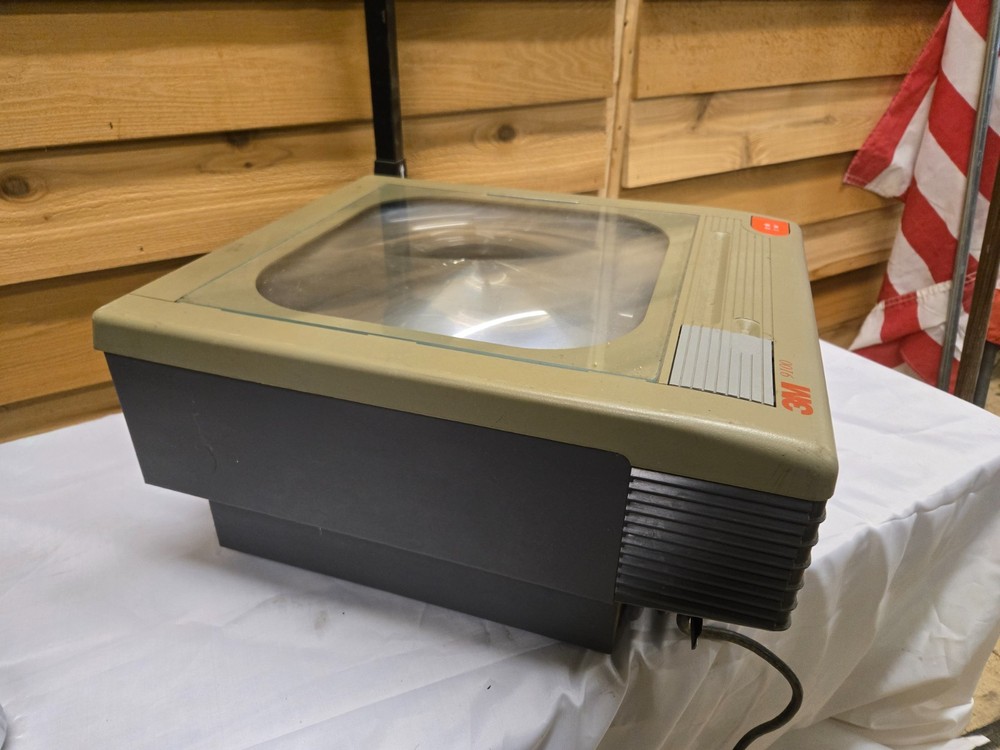 3M Overhead Projector 9100 Model Gray Tested Working Good Condition