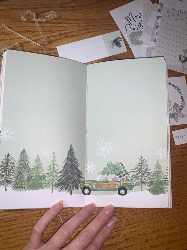 Handmade Christmas Junk Journal