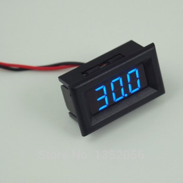 ATV digital VOLTmeter / battery level meter - - small 2 wire easy intall