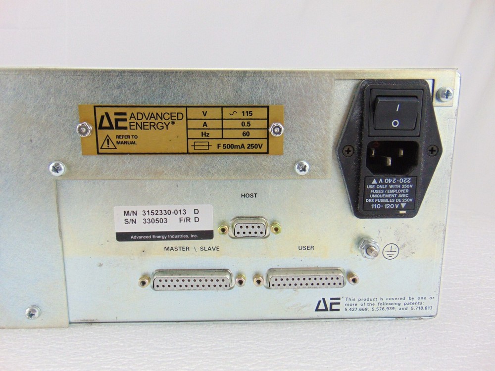 Advanced Energy 3152330-013 D Sparc-le V Pulse Arc Handling Interface* as-is