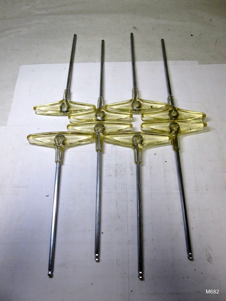 8-QTY Maker Pipe T-Handle Hex Wrench 5mm