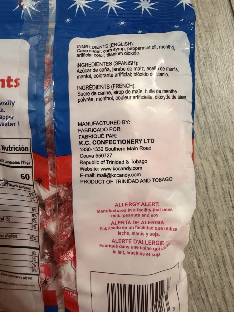 KC Dinner Mints Hard Candy