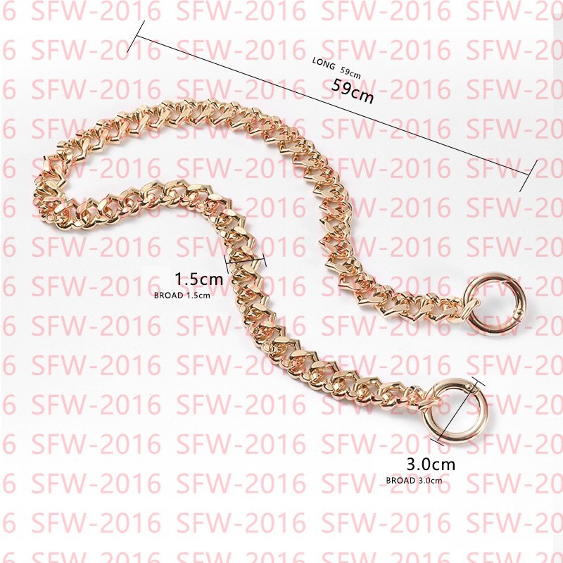 Metal Chain Handle Shoulder Strap Lipstick Pouch Seires