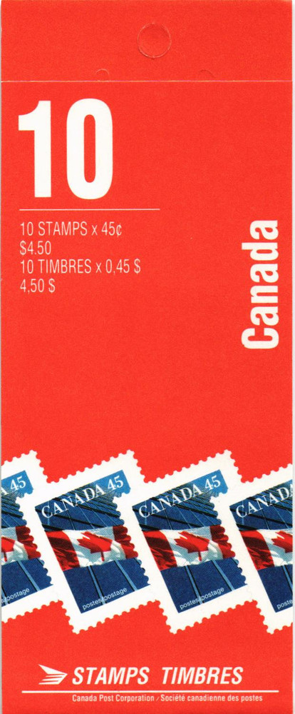 Canada 1995 Yvert C 1416a(I) Basic Flags MNH VF