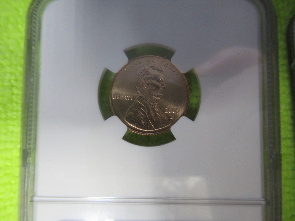 2009 D SMS Bronze 4 Coin Lincoln Cent Set NGC MS 67 RD